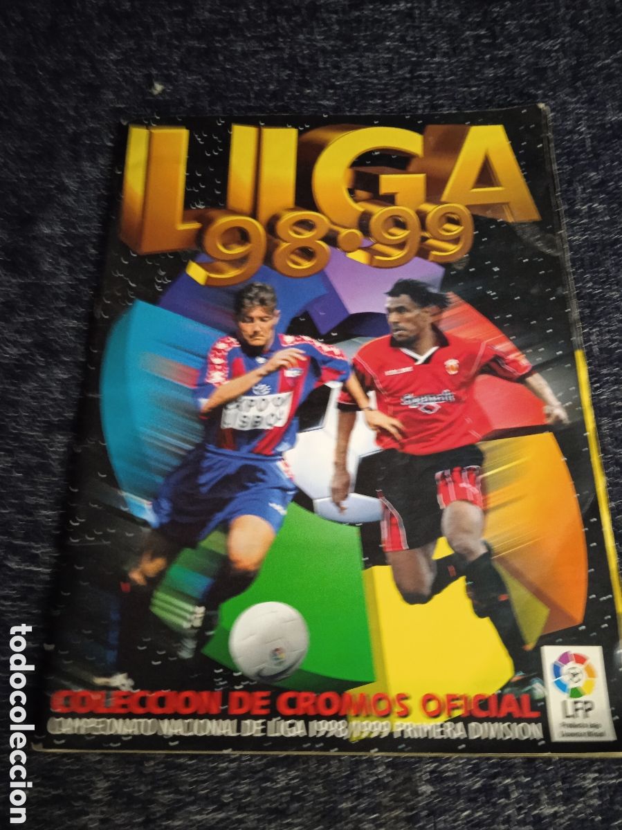 Sports collectibles: ALBUM DE CROMOS LIGA 98 - 99 - CONTIENE 274 CROMOS - COLECCIONES ESTE