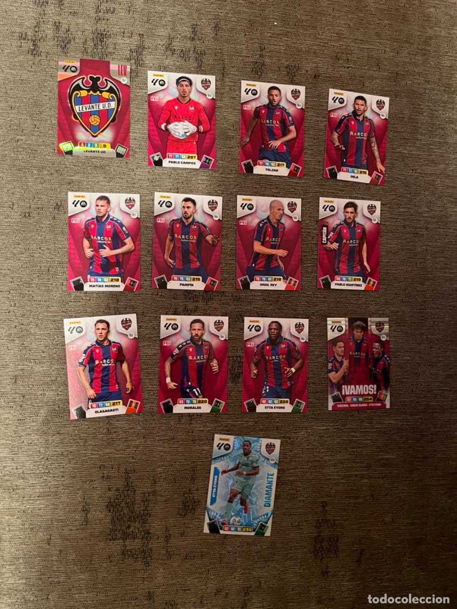 Colecionismo desportivo: 13 fichas levante adrenalyn 2025-2026