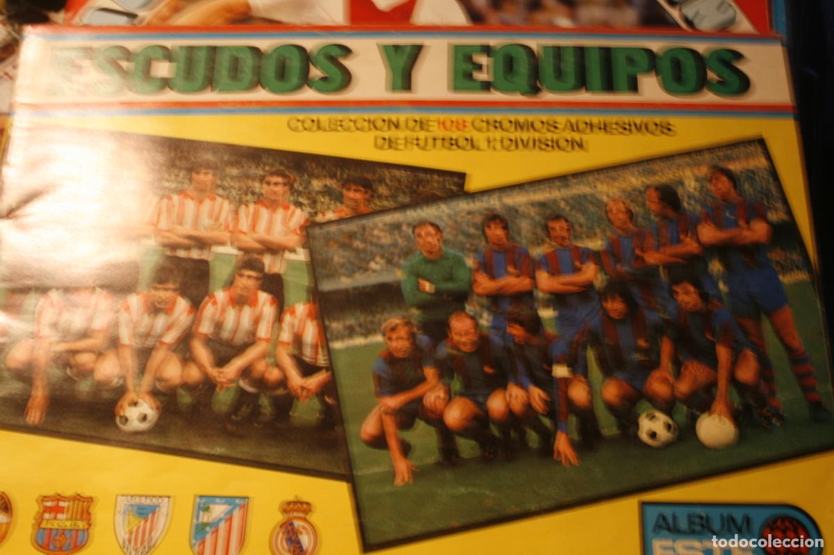 Coleccionismo deportivo: FUTBOL ALBUM LIGA 1975/76 FALTAN 9 CROMOS