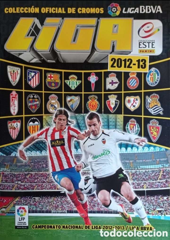 Collectionnisme sportif: &Aacute;lbum de cromos Liga BBVA 2012-2013