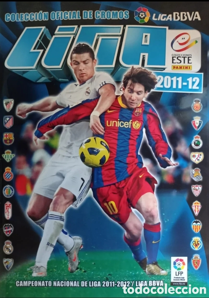 Collectionnisme sportif: &Aacute;lbum de cromos Liga BBVA 2011-2012