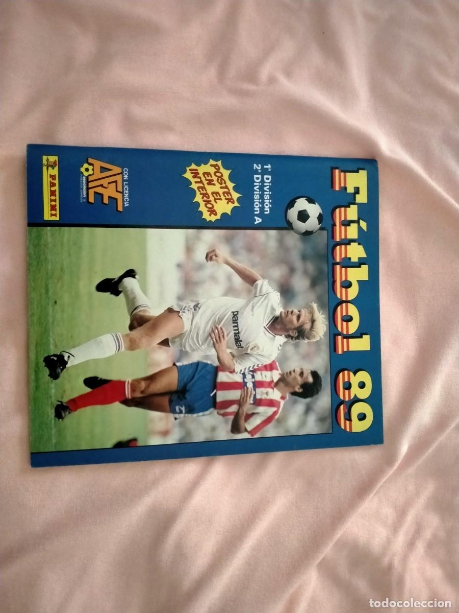 Colecionismo desportivo: album de cromos plancha de futbol 89 de panini