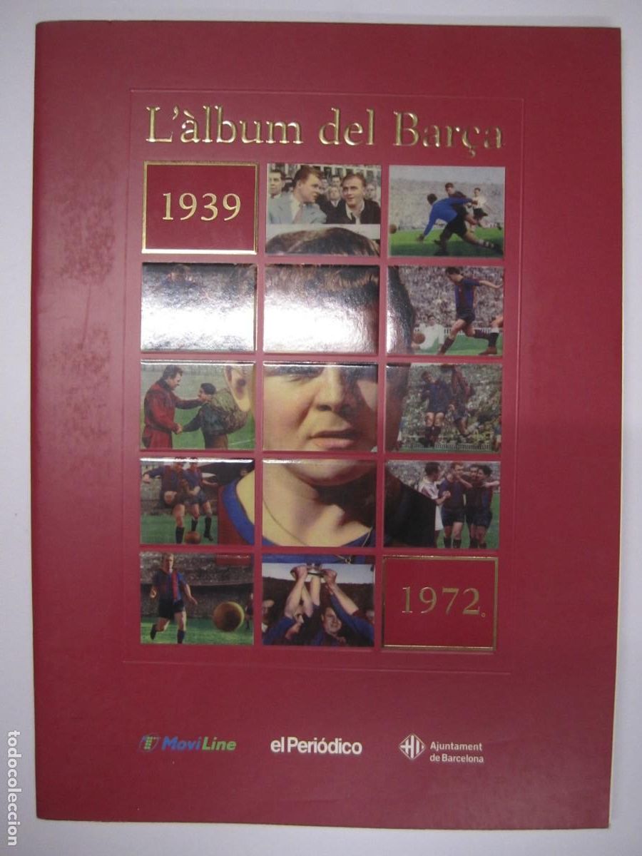 Coleccionismo deportivo: l'album del bar&ccedil;a 1939 1972