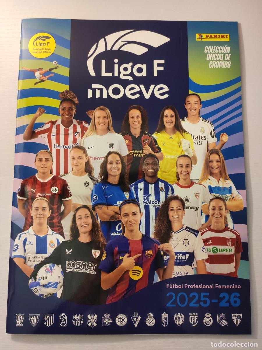 Collectionnisme sportif: &Aacute;lbum vac&iacute;o Liga F 2025-2026 de Panini