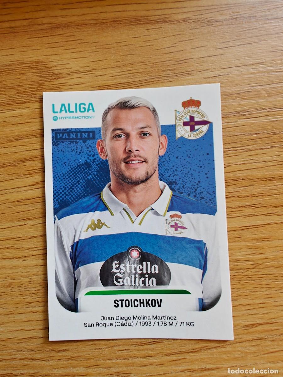 Collezionismo sportivo: 189 B Stoichkov Liga Hypermotion 24 25 Deportivo de la Coru&ntilde;a 2024 2025