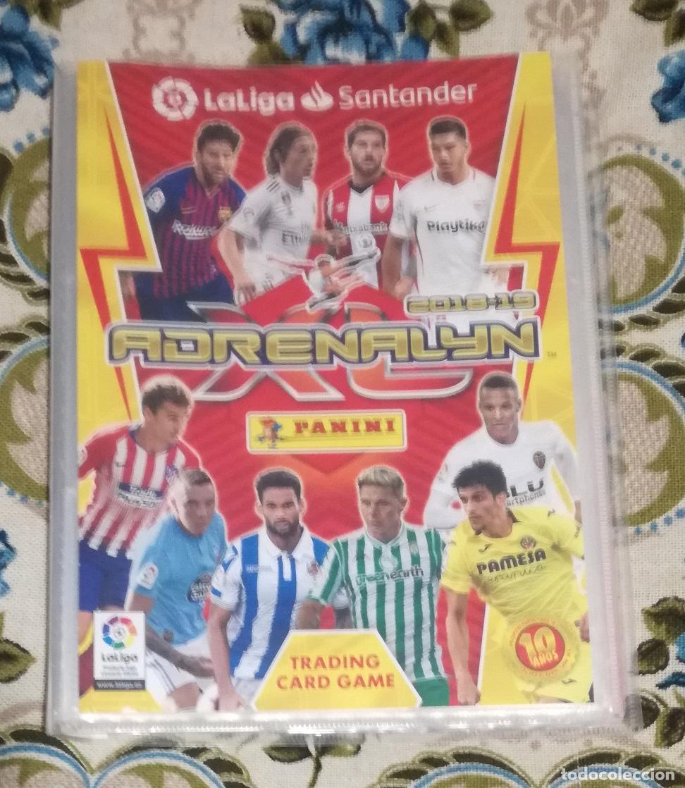 Coleccionismo deportivo: Album archivador de futbol Adrenalyn, Temporada 2018-19 - Contiene 430 cromos