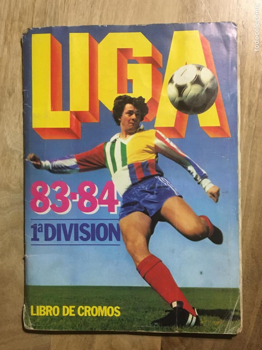 Collectionnisme sportif: liga 83 84 1983 1984 ediciones este album de cromos incompleto bernardo madrid choya salamanca
