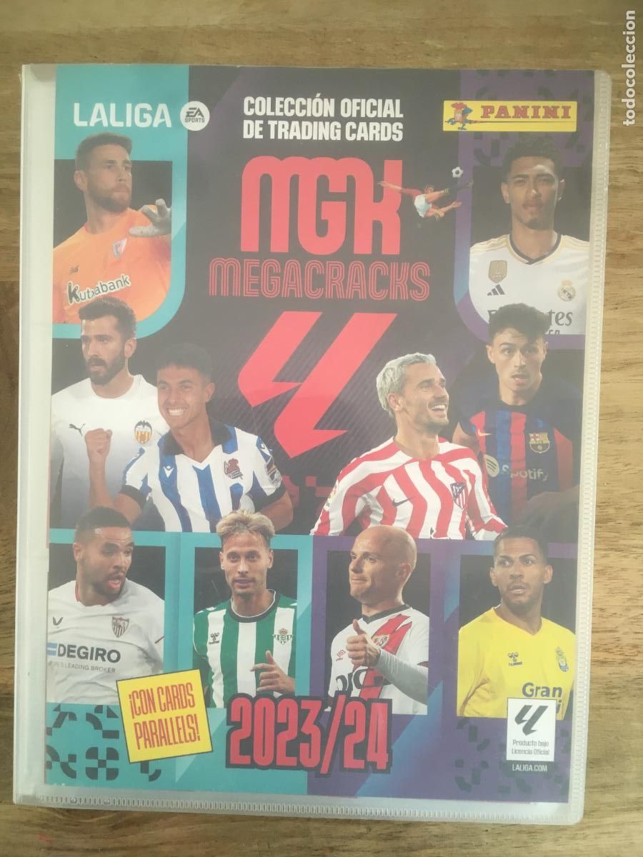Collectionnisme sportif: megacracks 2023 2024 23 24 lamine yamal rookie 423 MGK album cromos incompleto con 570 cromos