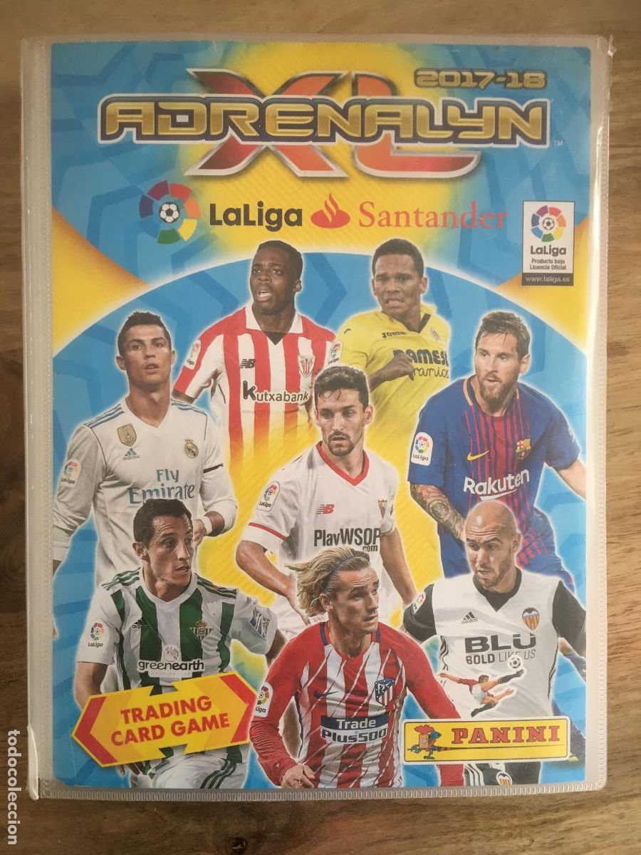 Coleccionismo deportivo: adrenalyn liga 2017 2018 17 18 album de cromos casi completo 567 cromos messi cristano balon oro