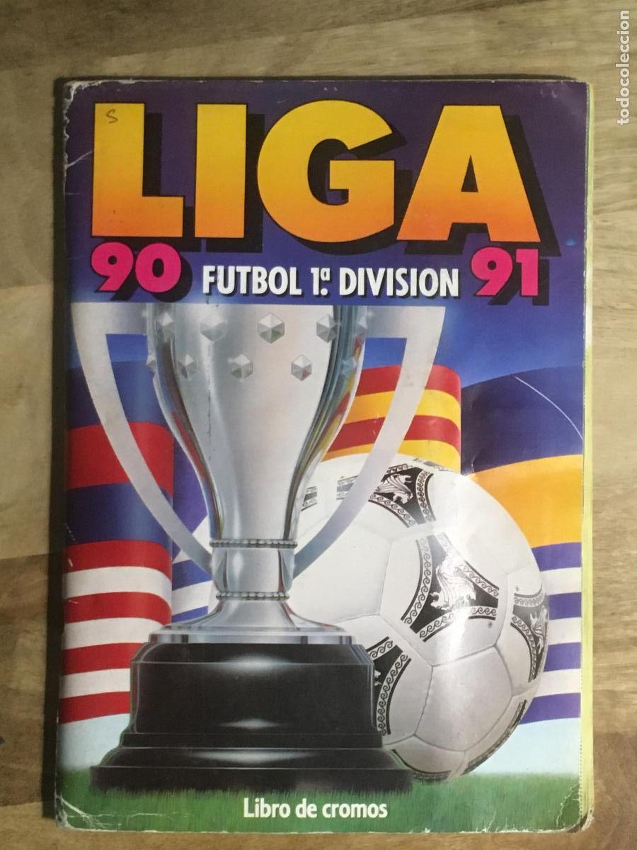 Coleccionismo deportivo: liga 90 91 1990 1991 ediciones este album de cromos incompleto