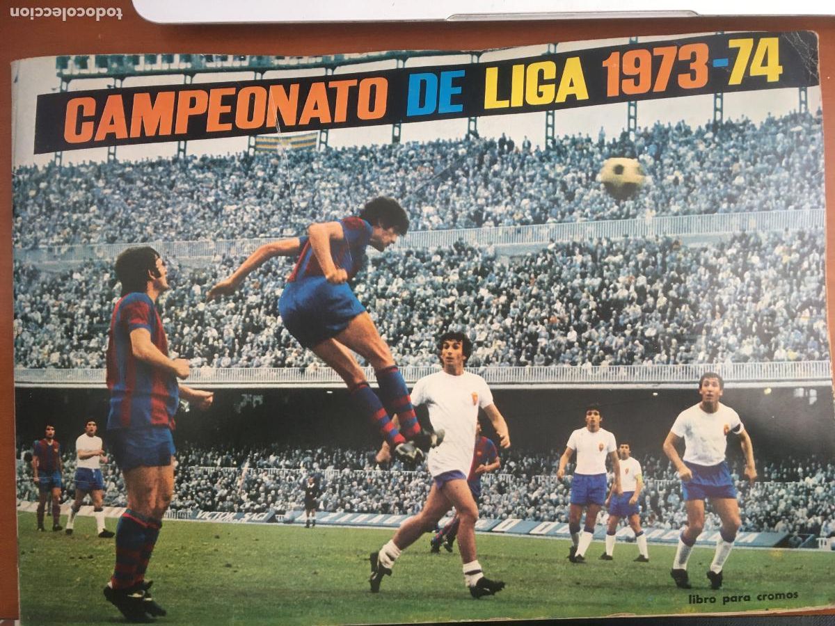 Sammelleidenschaft Sport: campeonato liga 1973 1974 73 74 fher album de cromos incompleto muy buen estado