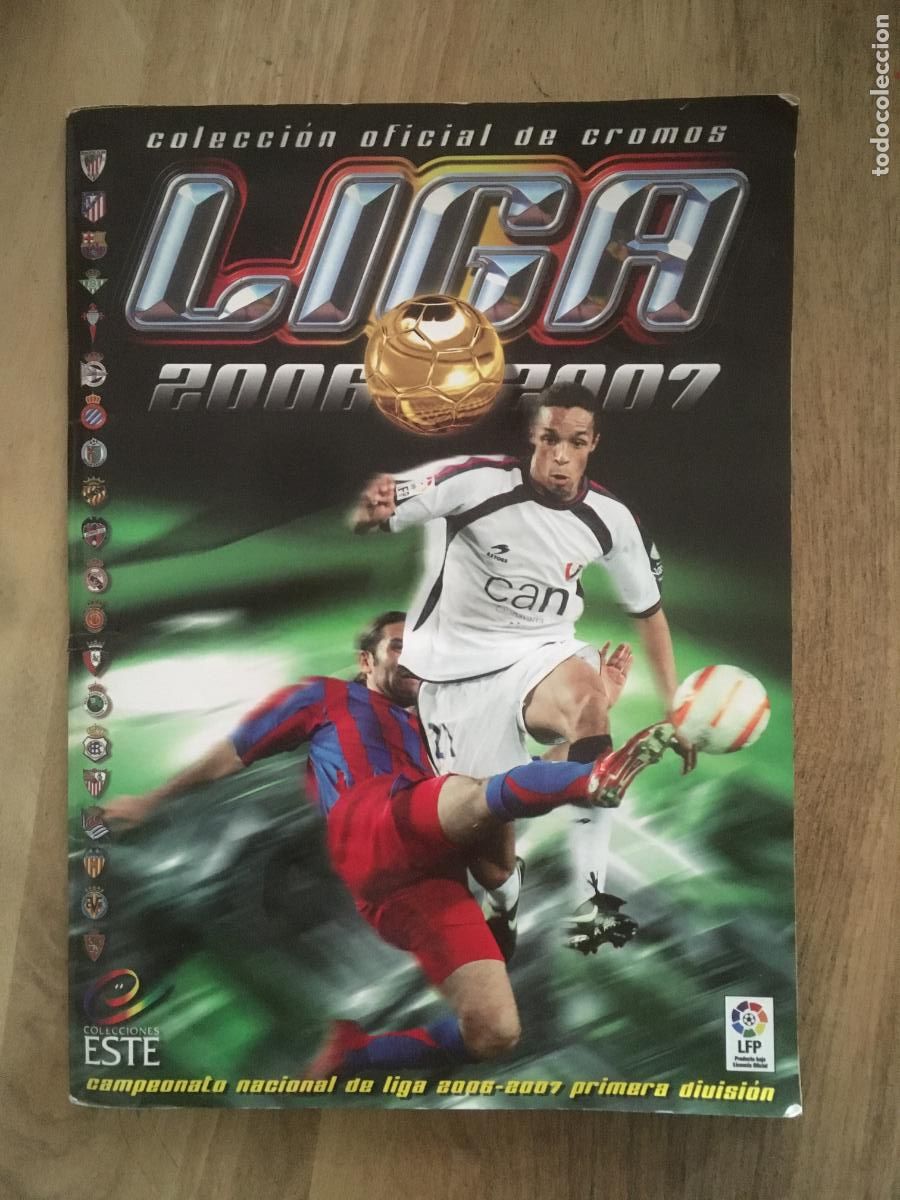 Coleccionismo deportivo: liga futbol 2006 2007 06 07 ediciones este album de cromos incompleto muy buen estado messi