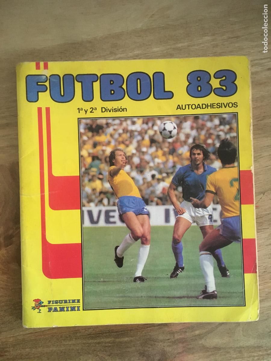 Collezionismo sportivo: futbol 83 vacio panini panrico album de cromos vacio nunca ha tenido cromos pegados