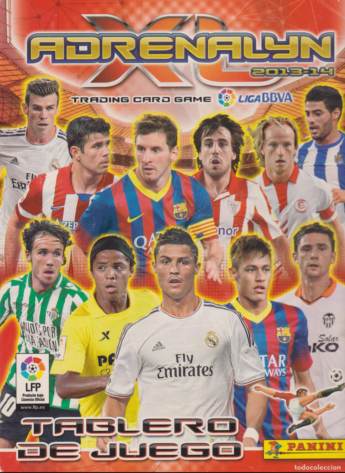 Coleccionismo deportivo: TABLERO DE JUEGO FUTBOL - ADRENALYN - 2013-14 - PANINI - TRADING CARD GAME