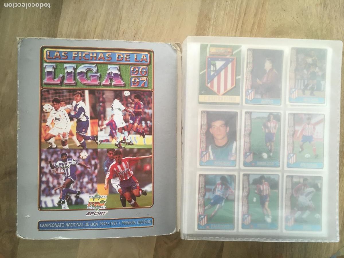 Sammelleidenschaft Sport: las fichas de la liga 96 97 1996 1997 ronaldo rookie album cromos casi completo 617 cromos