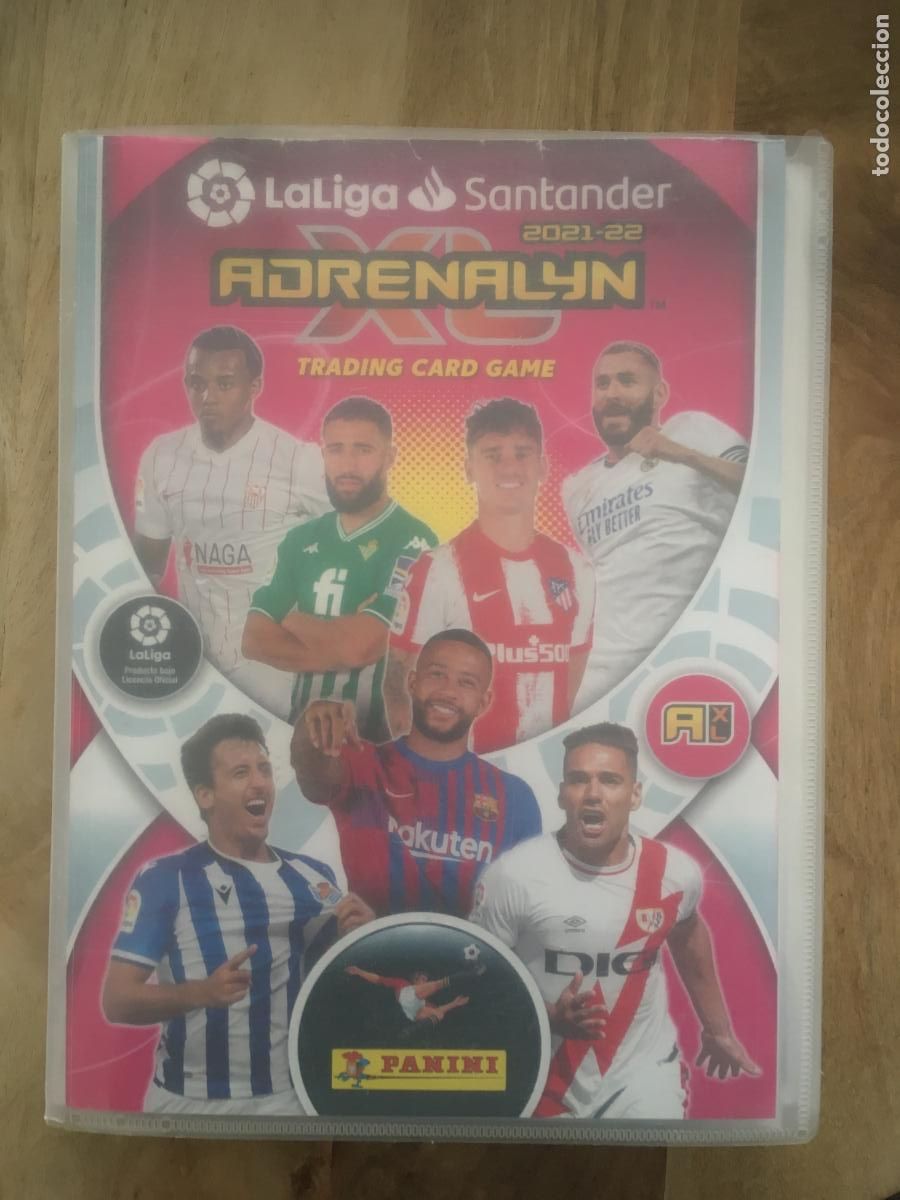 Coleccionismo deportivo: adrenalyn 2021 2022 21 22 album cromos casi completo con 591 cromos con cromos firmados