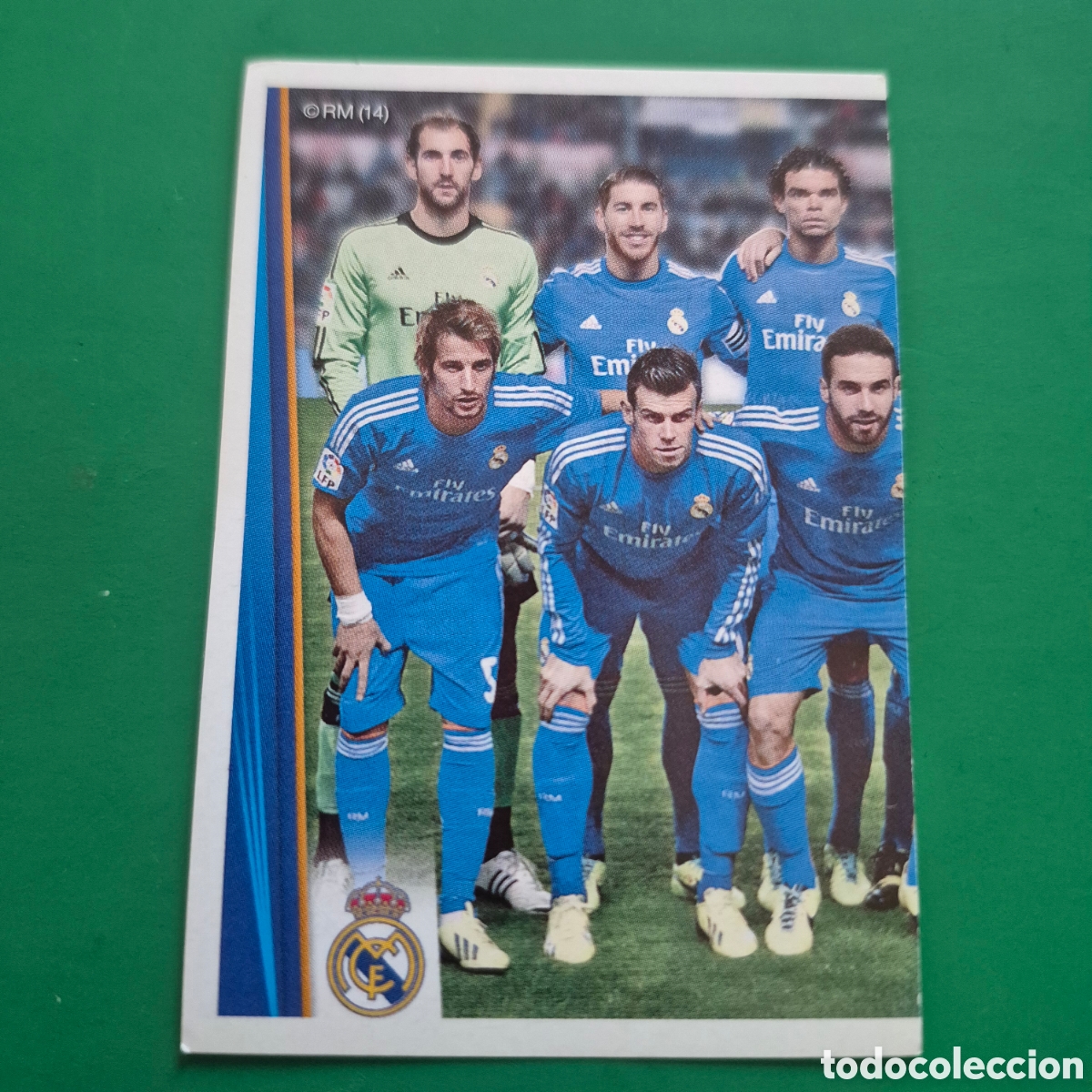 Coleccionismo deportivo: N 17 REAL MADRID - CROMO COLECCI&Oacute;N OFICIAL REAL MADRID 2013-2014 LIGA F&Uacute;TBOL 13-14 PANINI
