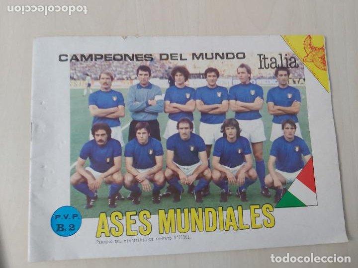 Coleccionismo deportivo: ASES DEL MUNDIAL 82 ,ALBUM PLANCHA - REYAUCA EDICIONES