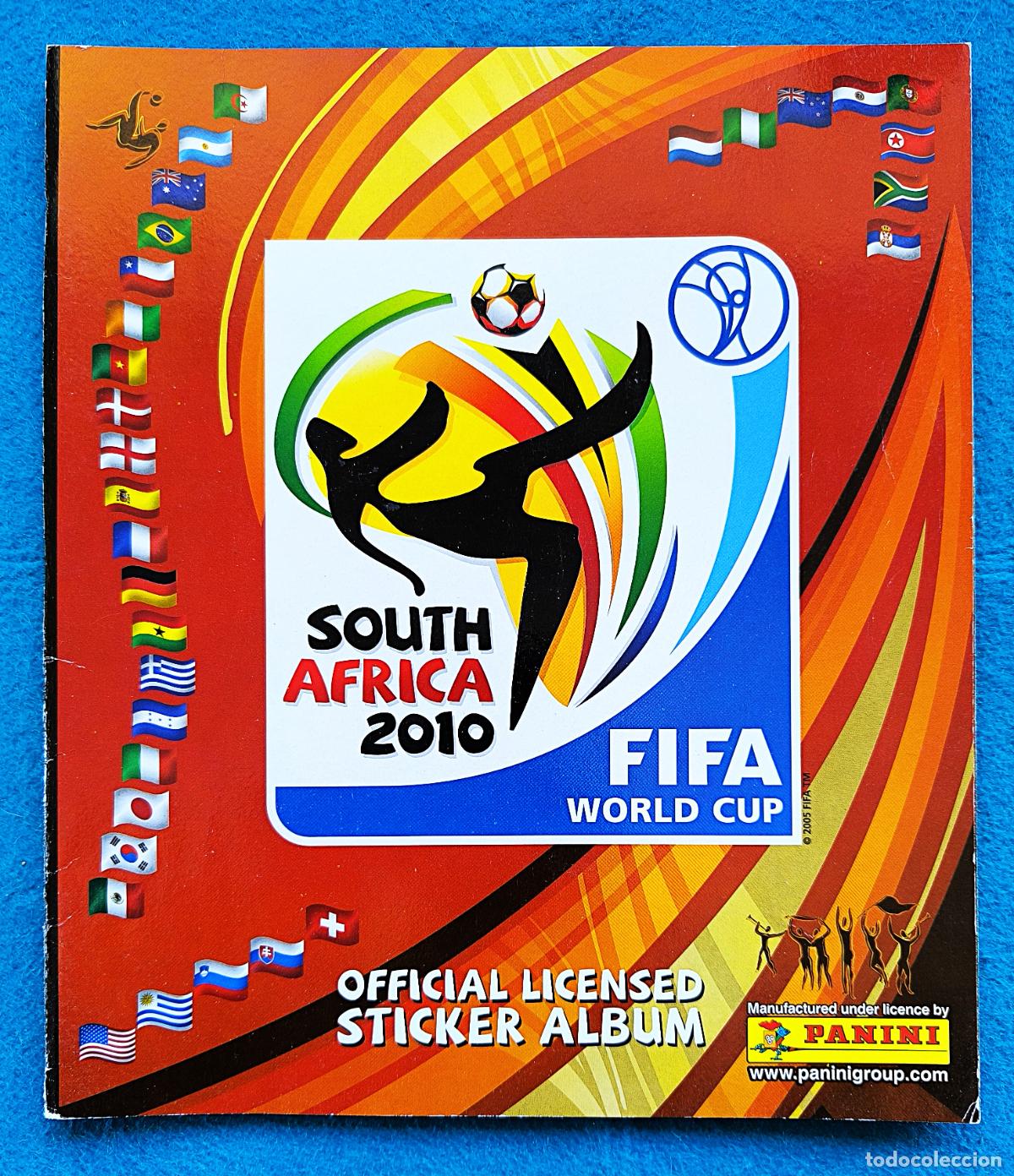 Coleccionismo deportivo: RW ALBUM CROMOS FUTBOL INCOMPLETO SOUTH AFRICA 2010 FIFA WORLD CUP PANINI STICKER ALBUM N.&ordm; 3