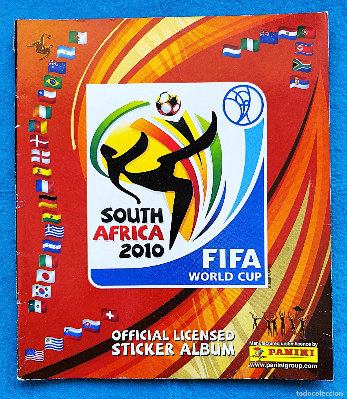 Coleccionismo deportivo: RW ALBUM CROMOS FUTBOL INCOMPLETO SOUTH AFRICA 2010 FIFA WORLD CUP PANINI STICKER ALBUM N.&ordm; 4