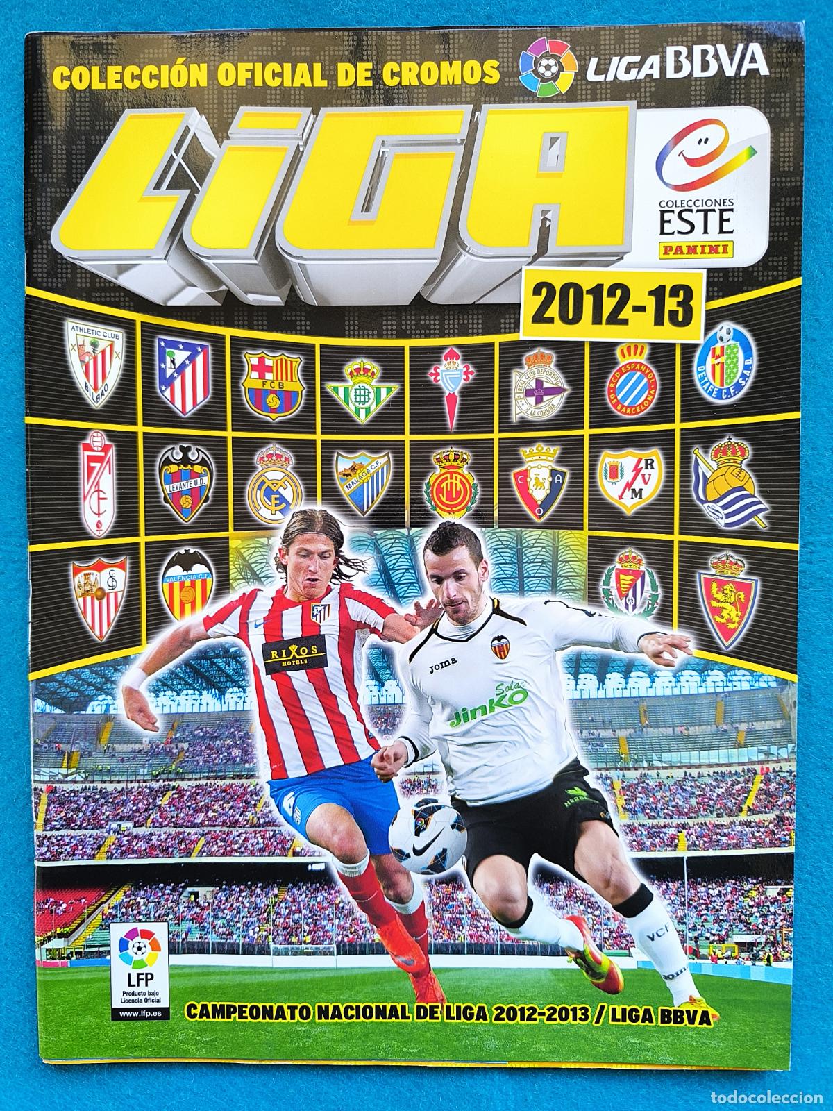 Coleccionismo deportivo: RW ALBUM CROMOS FUTBOL VACIO LIGA BBVA 2012 2013 COLECCIONES ESTE PANINI N.&ordm; 11