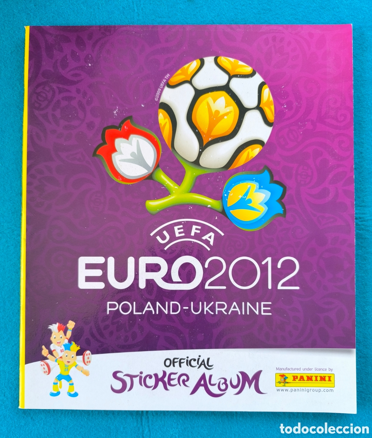 Coleccionismo deportivo: RW ALBUM CROMOS FUTBOL VACIO EURO 2012 POLAND UKRAINE PANINI STICKER ALBUM N.&ordm; 6