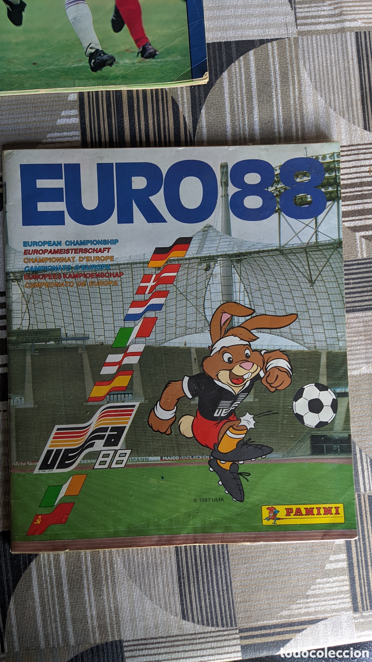 Coleccionismo deportivo: Album Panini Euro 88