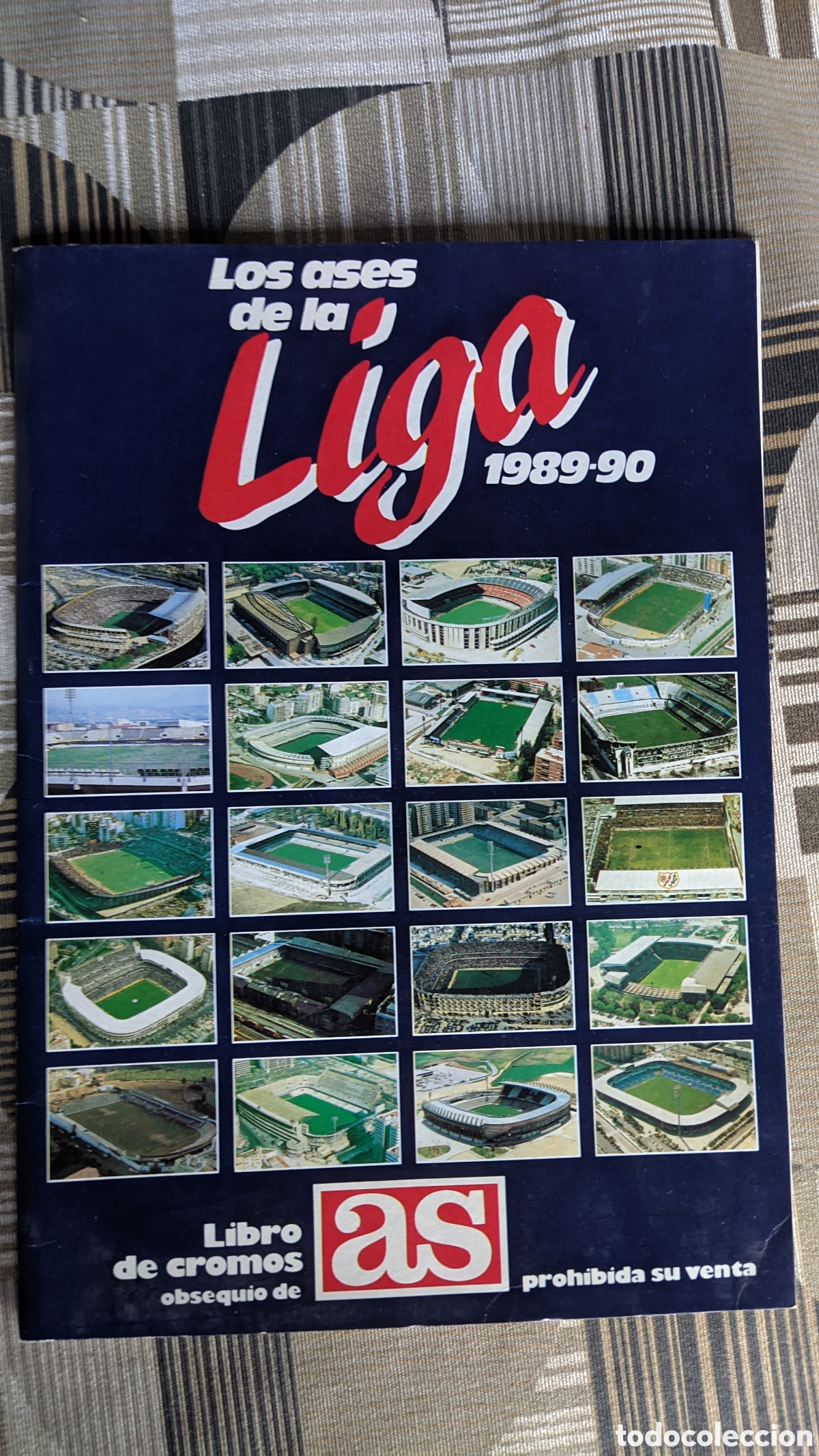 Coleccionismo deportivo: Album Los Ases de la Liga 89-90