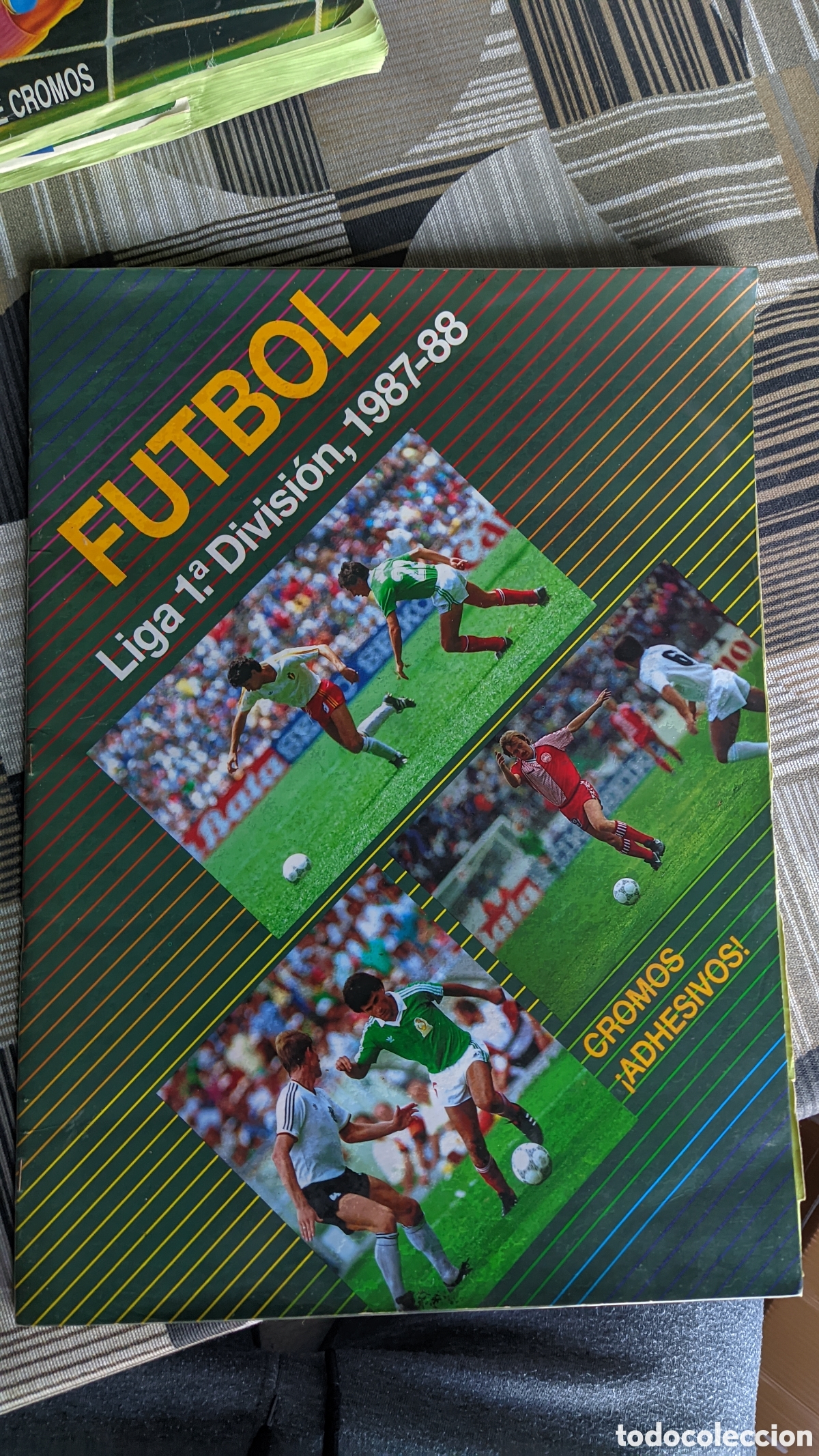 Coleccionismo deportivo: Album F&uacute;tbol Liga 87/88