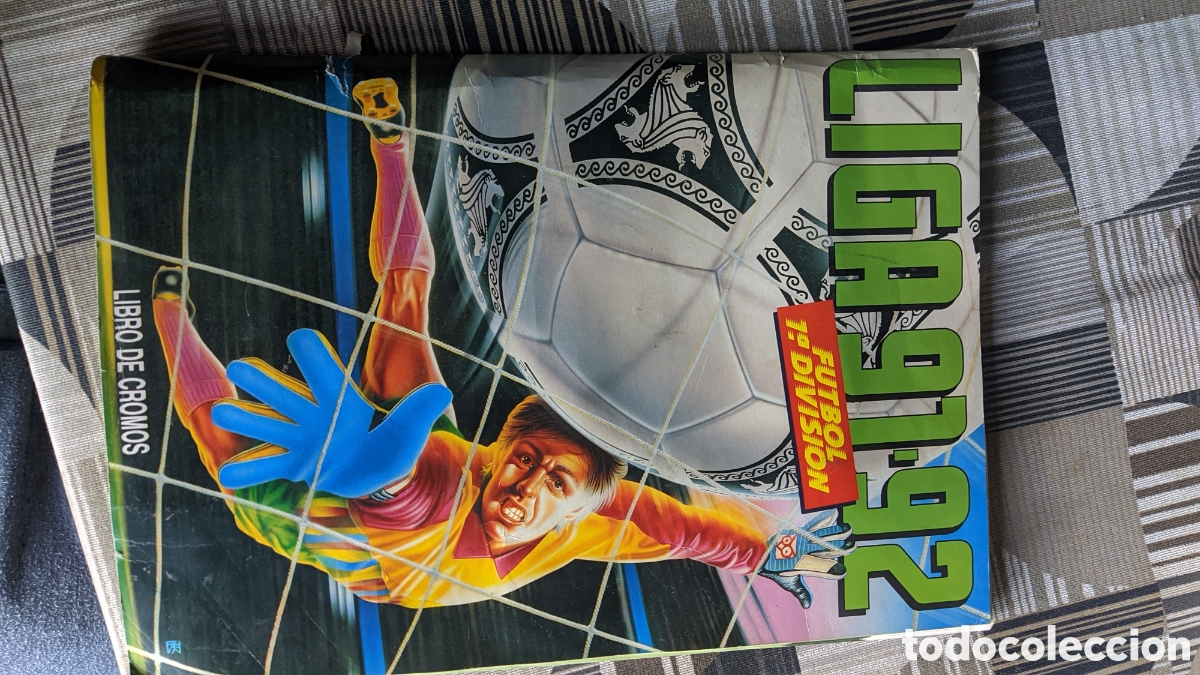 Coleccionismo deportivo: Album Liga F&uacute;tbol 91/92