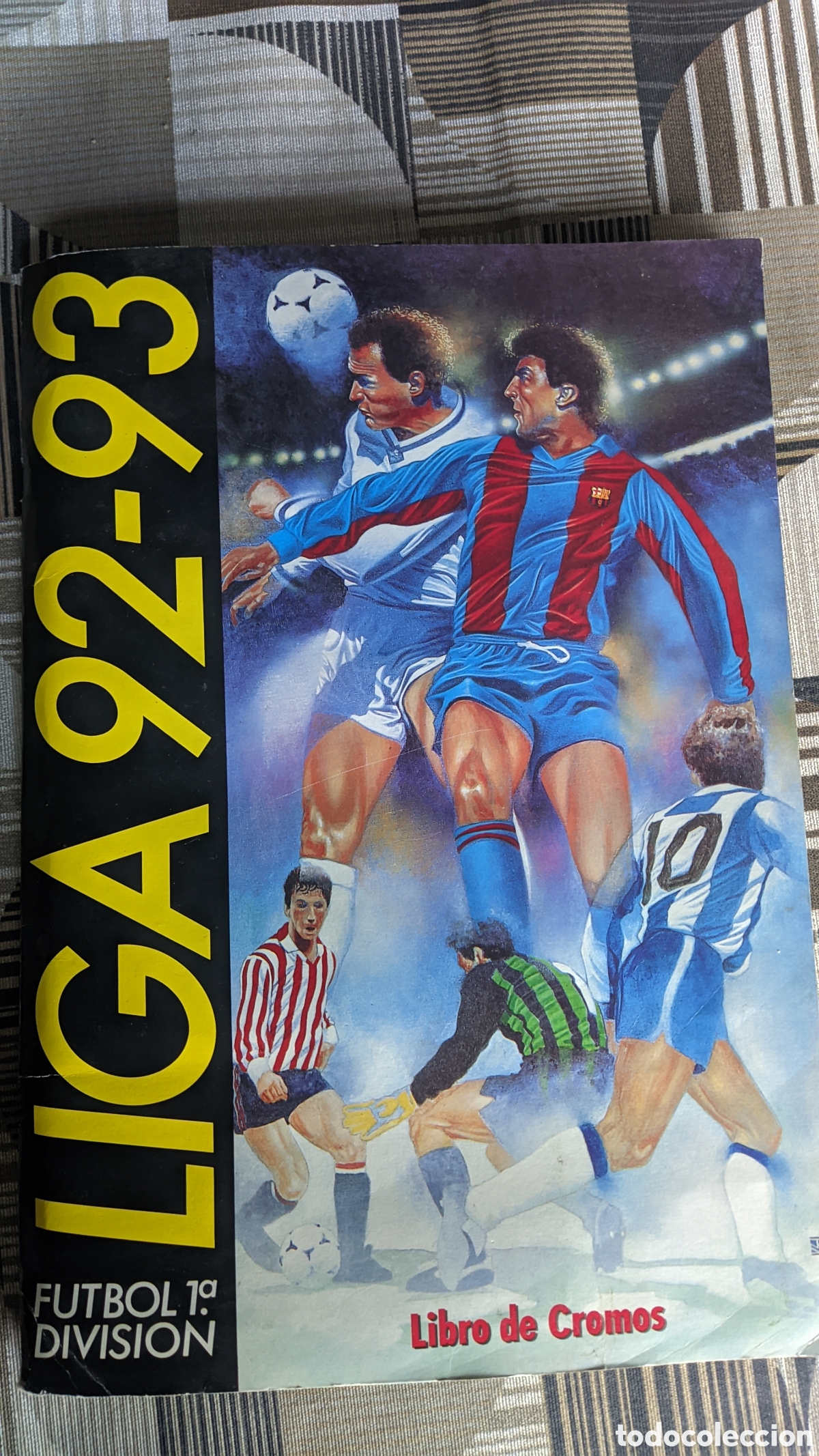 Coleccionismo deportivo: Album F&uacute;tbol Liga 92/93