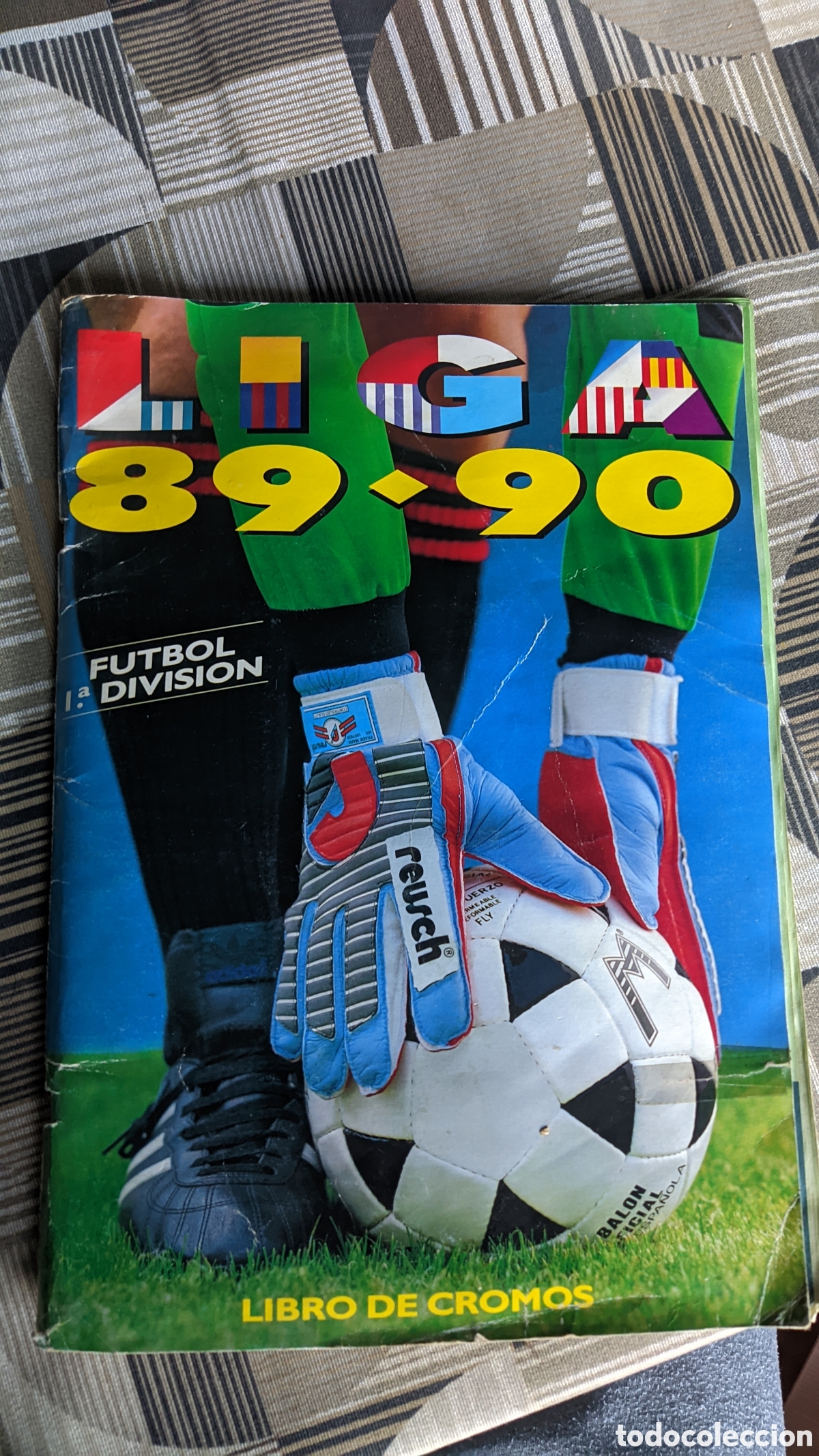 Coleccionismo deportivo: Album F&uacute;tbol Liga 89/90