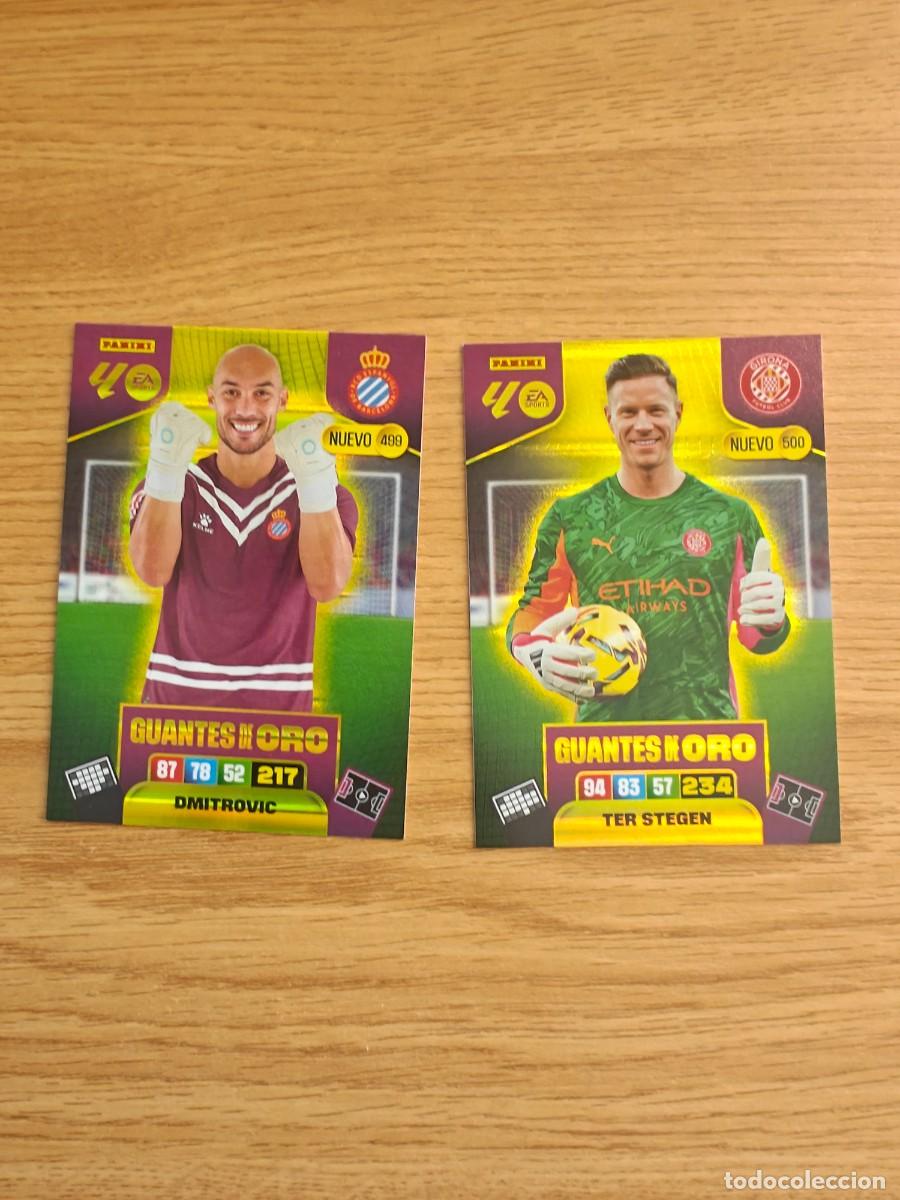 Coleccionismo deportivo: Lote 2 Guantes de Oro Todos Adrenalyn XL 25 26 Nuevo Actualizacion 2025 2026