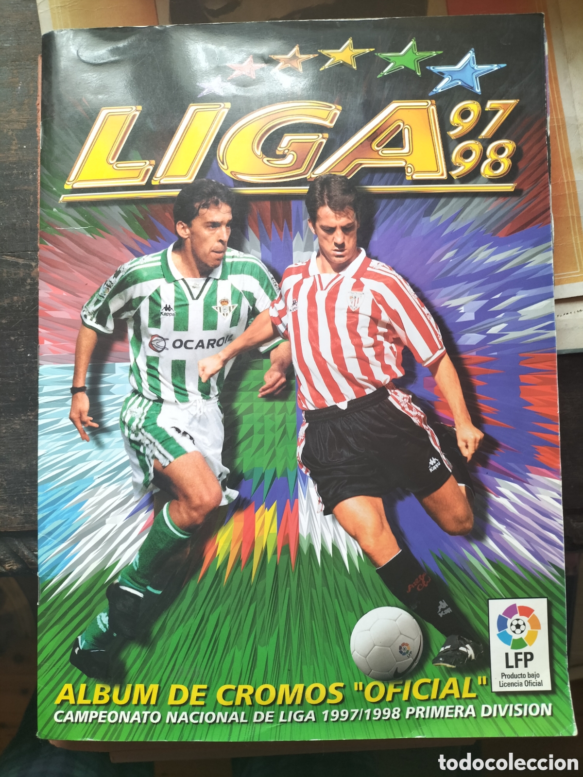 Coleccionismo deportivo: Liga 97-98. Este. Incompleto con muchos cromos.