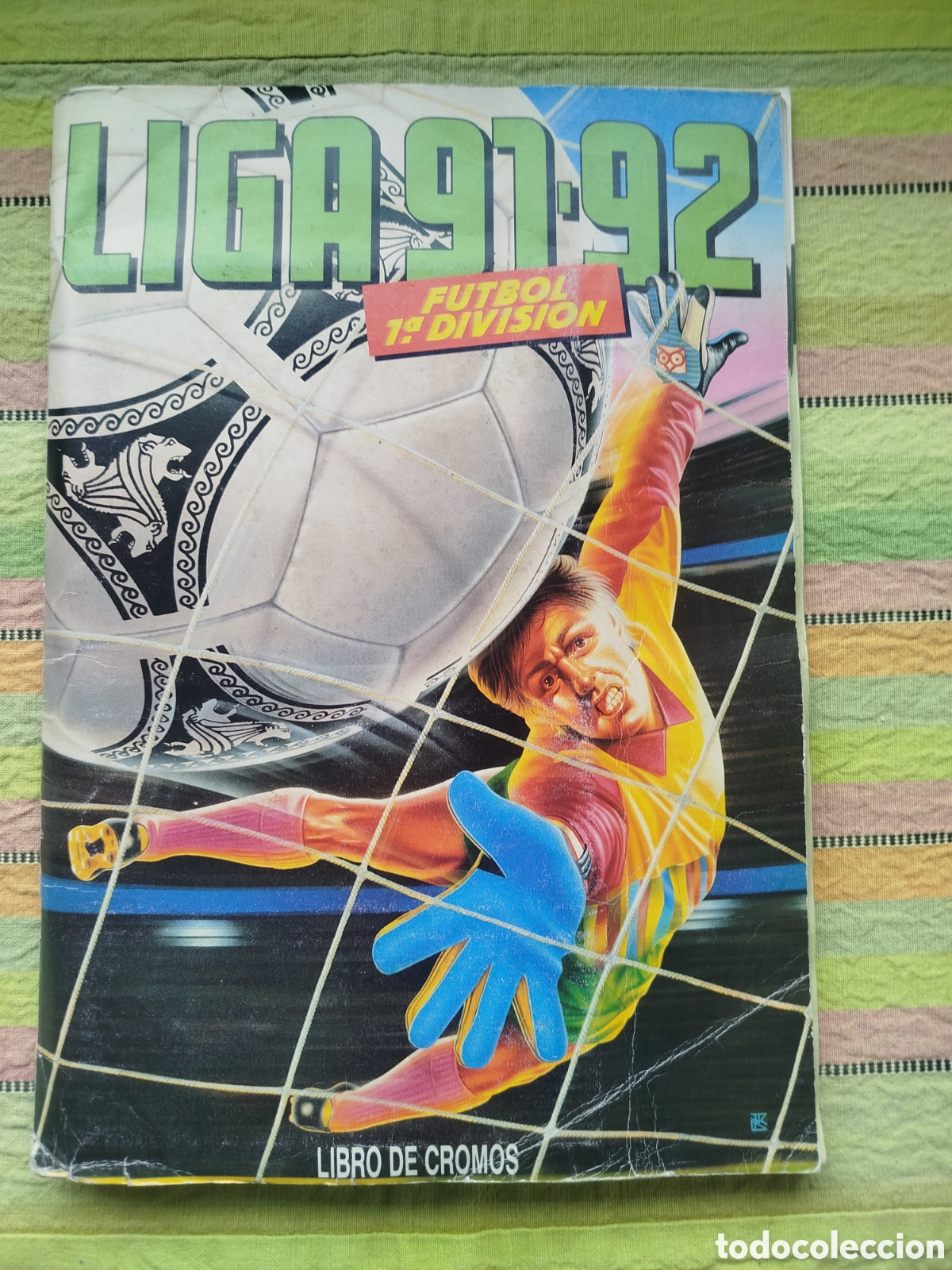 Coleccionismo deportivo: ALBUM LIGA ESTE 91-92 CON MUCHOS CROMOS