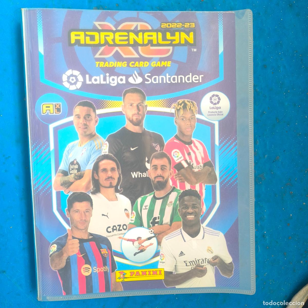 Sammelleidenschaft Sport: Album archivador Adrenalyn 2022-23 con 535 cards panini