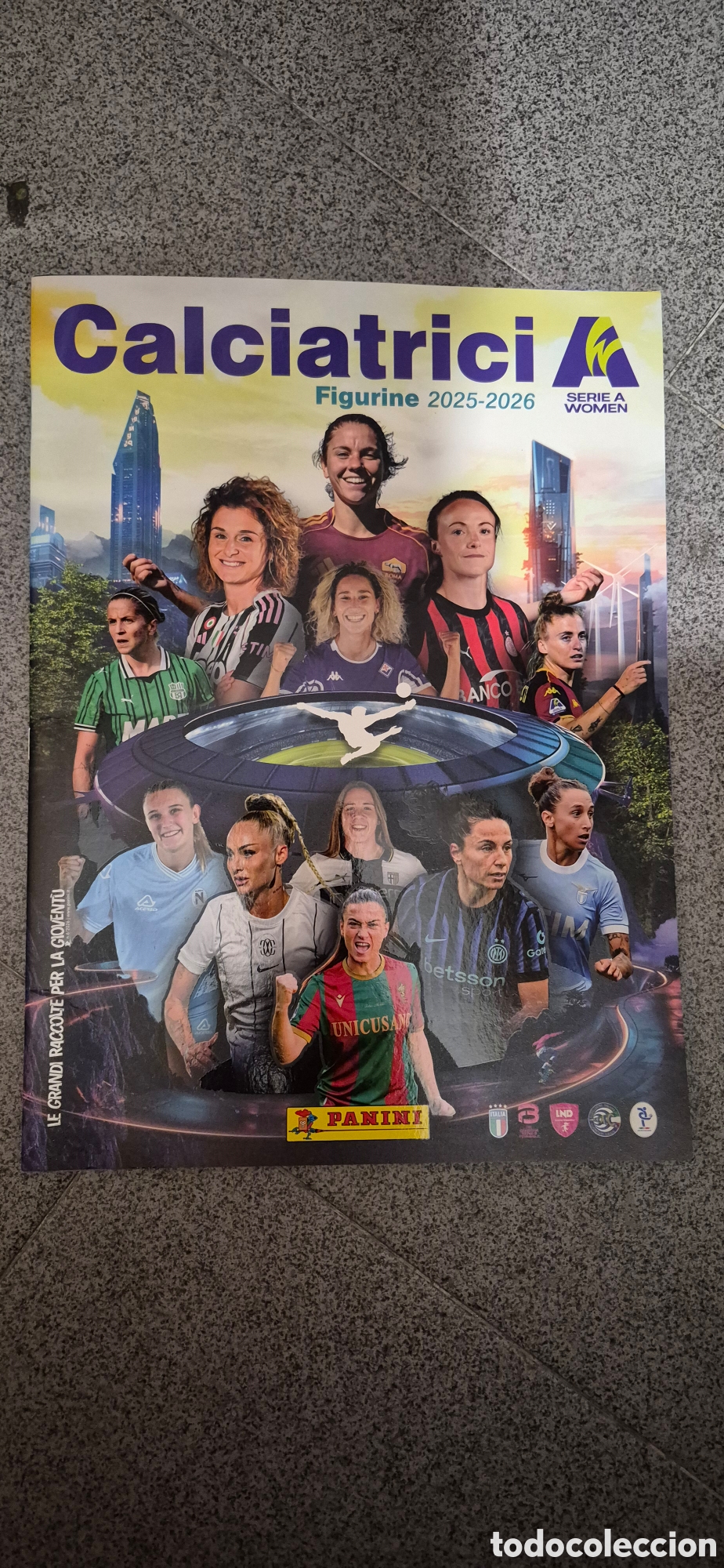 Coleccionismo deportivo: ALBUM LIGA F CALCIATORI T.25 26 PLANCHA