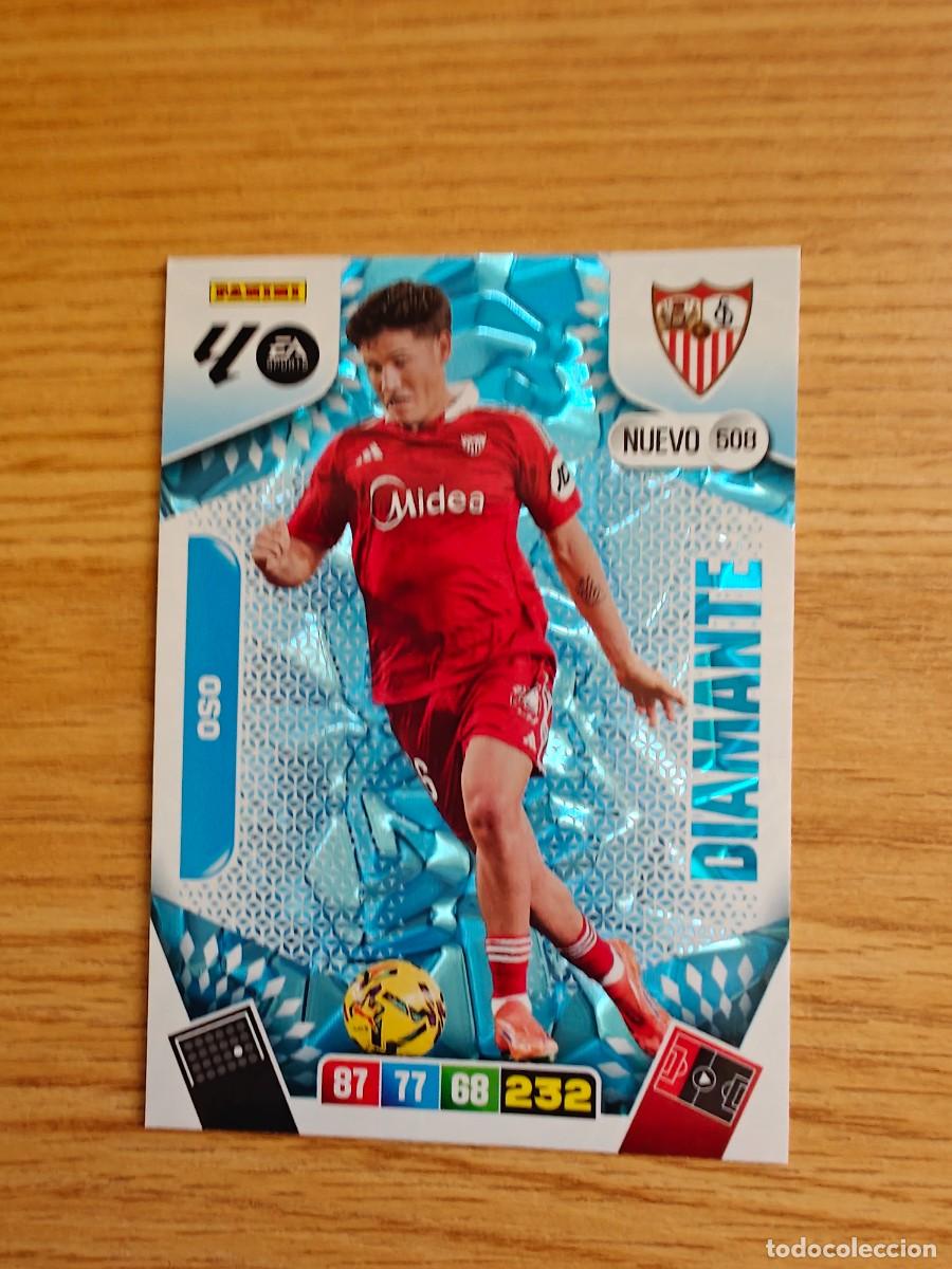 Coleccionismo deportivo: Oso 508 Adrenalyn XL 25 26 Nuevo Diamante Sevilla Actualizacion 2025 2026