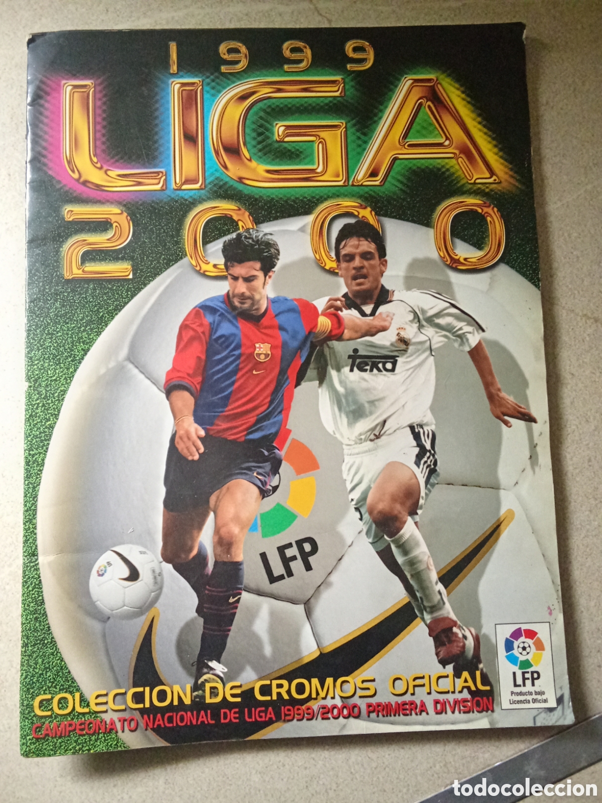 Coleccionismo deportivo: ALBUM INCOMPLETO PANINI 1999 2000 CON 356 CROMOS.