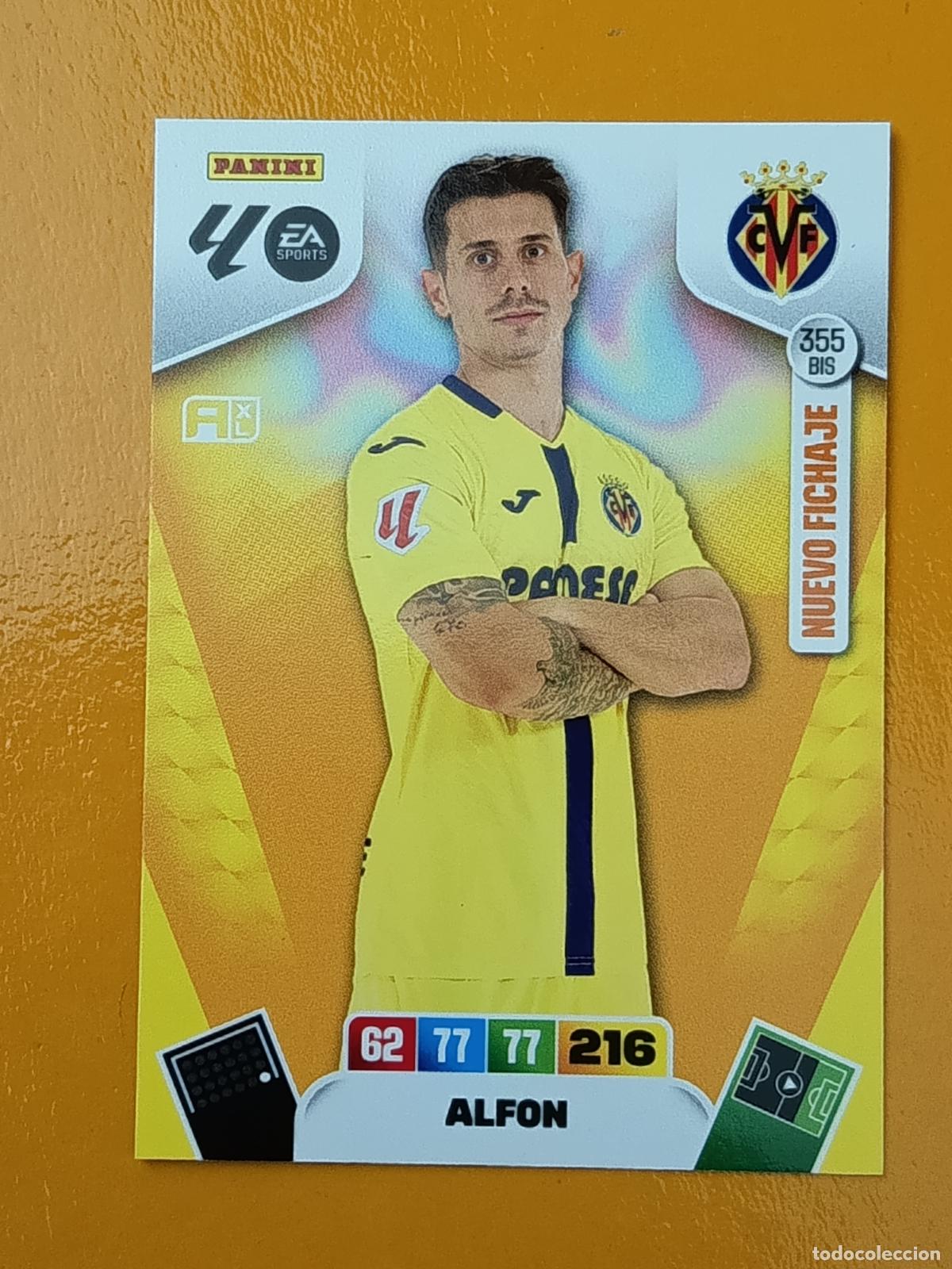 Coleccionismo deportivo: 355 BIS ALFON. NUEVO FICHAJE. VILLARREAL CF. ADRENALYIN XL 2025-26