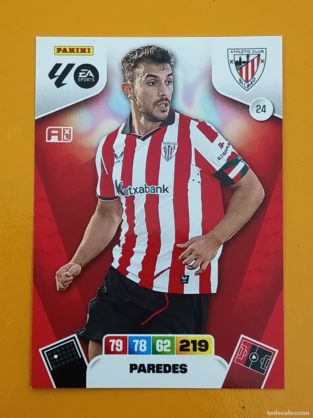 Coleccionismo deportivo: 24 PAREDES. ATHLETIC CLUB BILBAO. ADRENALYIN XL 2025-26