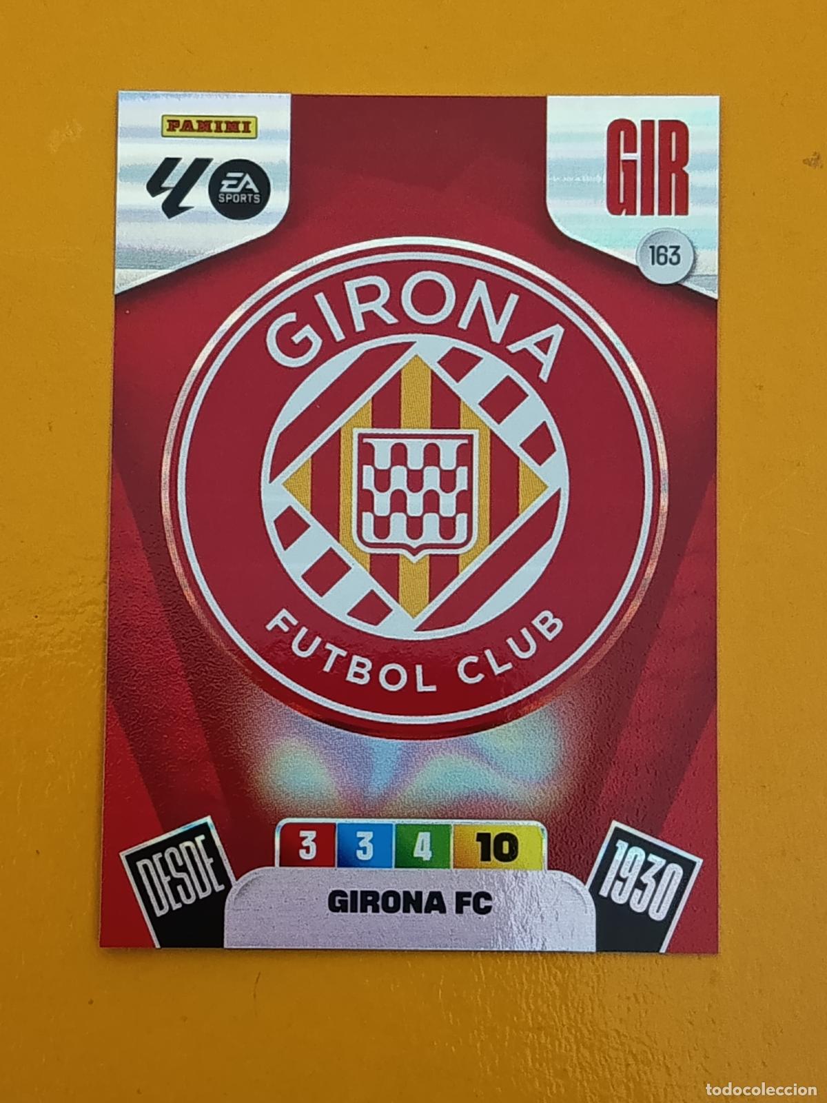 Sports collectibles: 163 ESCUDO GIRONA FC. ADRENALYN XL 2025-26