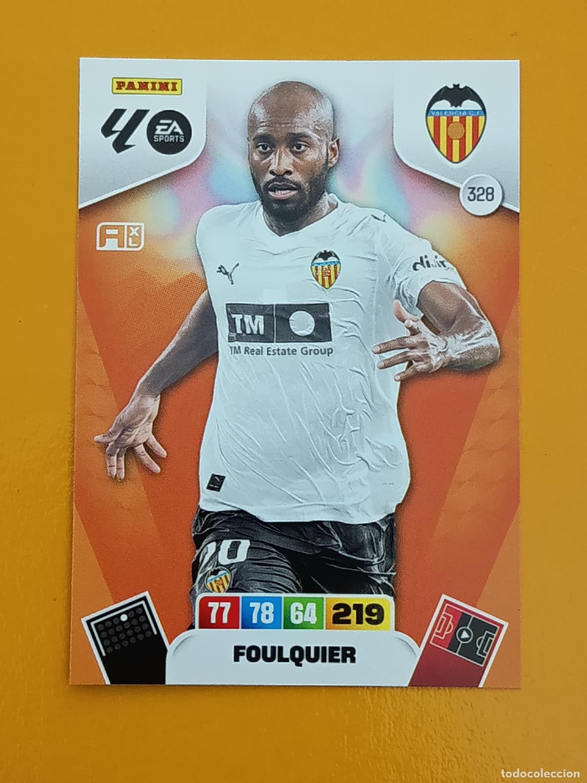 Collezionismo sportivo: 328 FOULQUIER. VALENCIA CF. ADRENALYN XL 2025-26