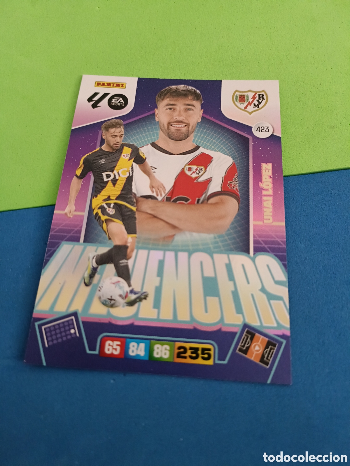 Collezionismo sportivo: ADRENALYN XL 2025 2026 25 26 Panini Liga - Influencers 423 Unai L&oacute;pez