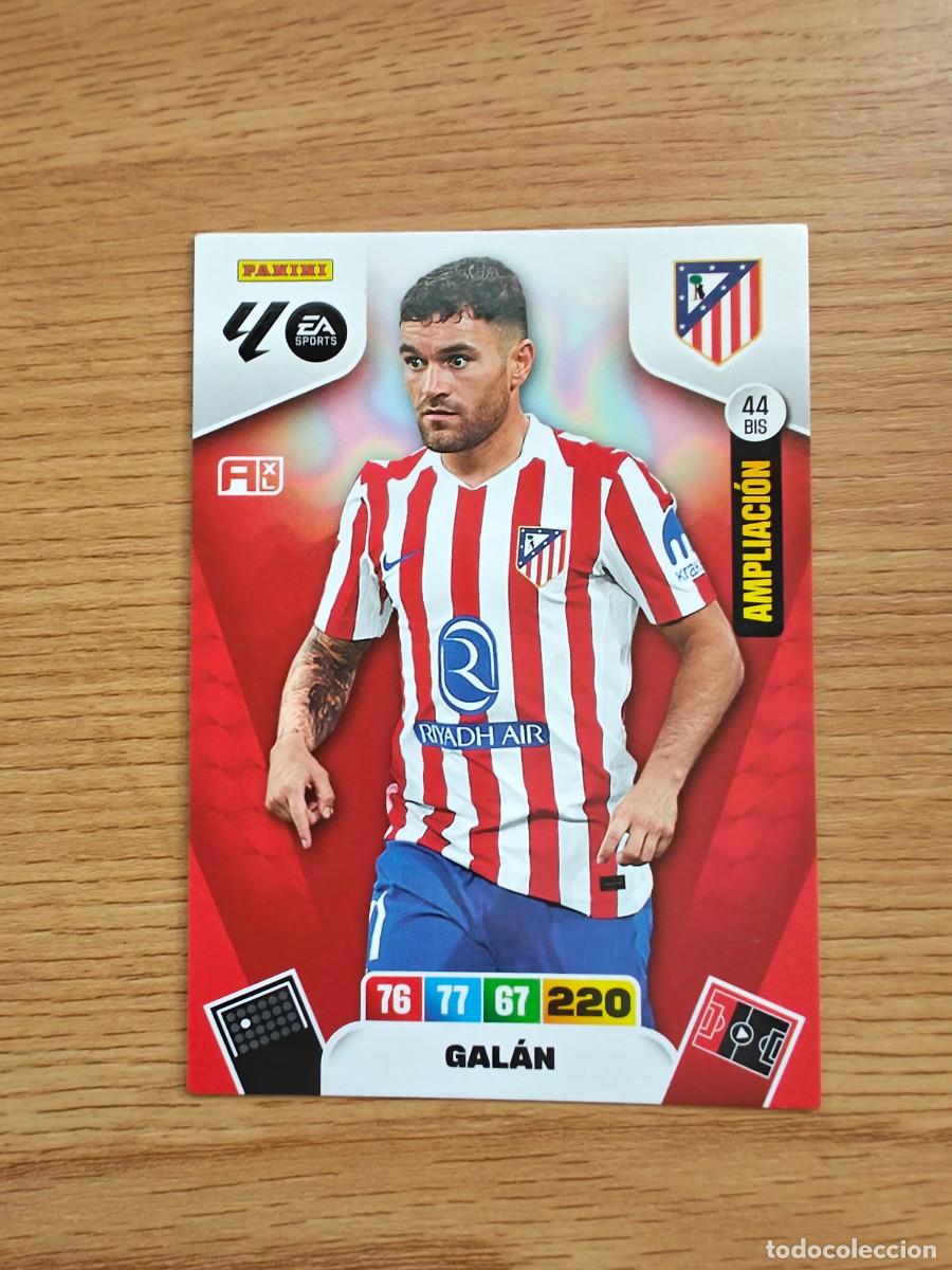 Coleccionismo deportivo: 44 BIS Galan Actualizacion Adrenalyn XL 25 26 Atletico Madrid Sobre Premium Oro 2025 2026