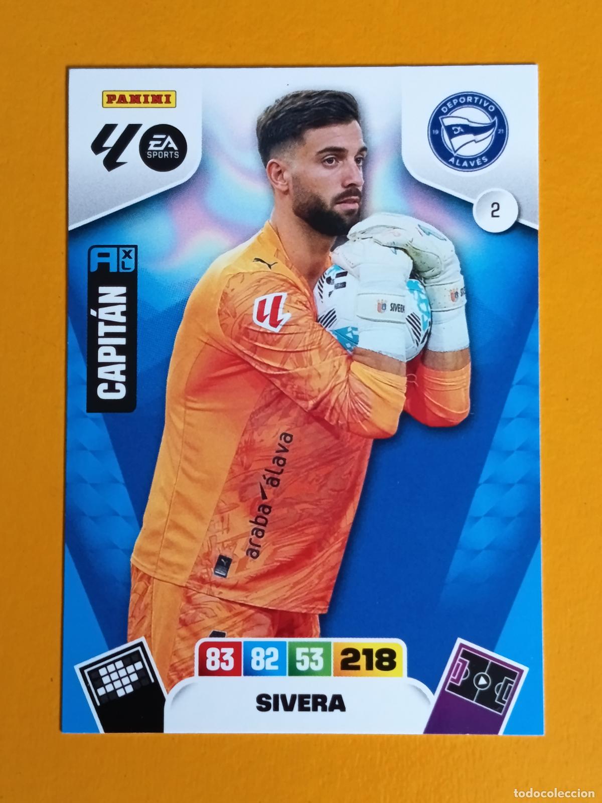 Colecionismo desportivo: 2 SIVERA. DEPORTIVO ALAV&Eacute;S. ADRENALYN XL 2025-26