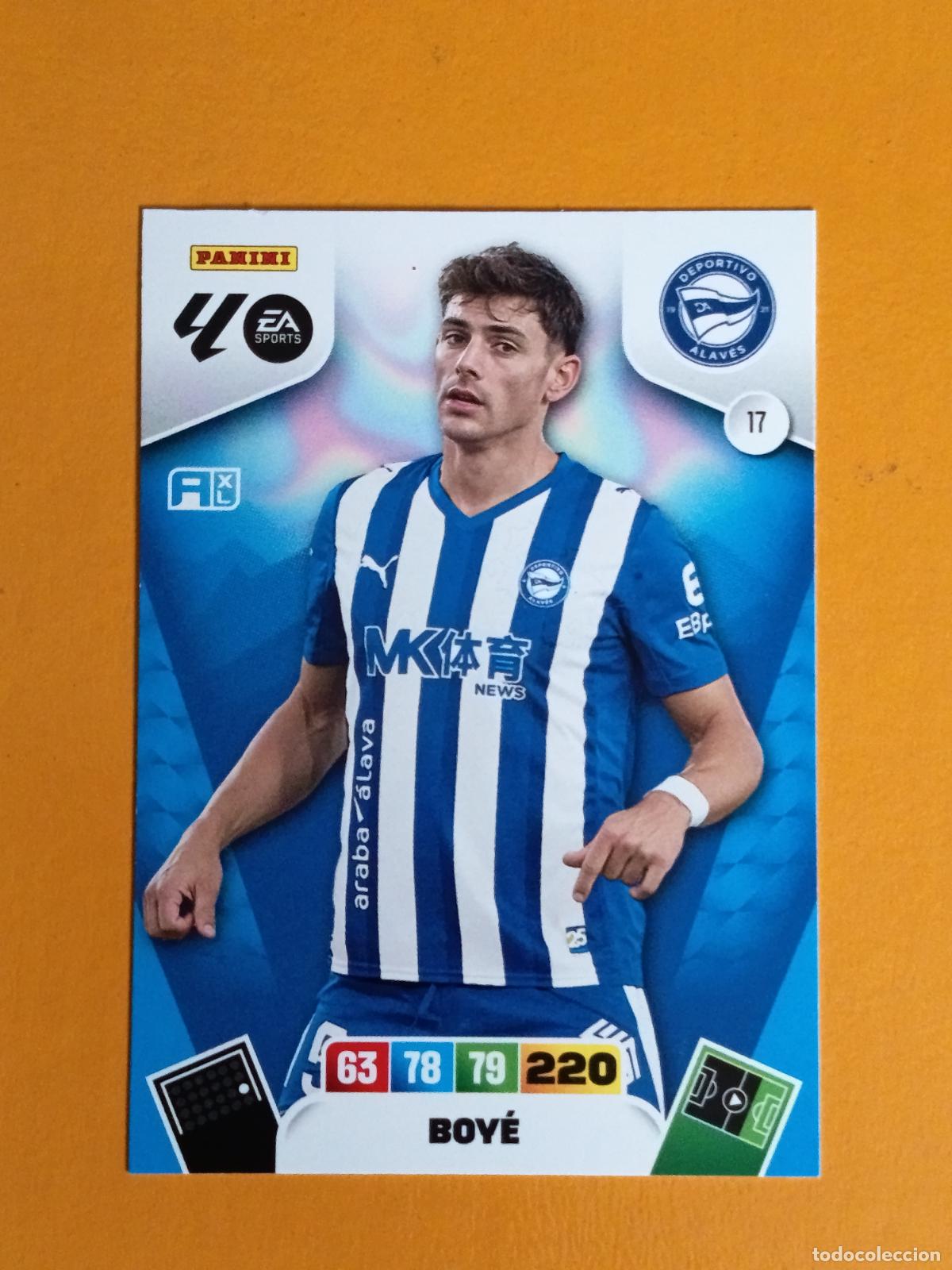 Coleccionismo deportivo: 17 BOY&Eacute;. DEPORTIVO ALAV&Eacute;S. ADRENALYN XL 2025-26