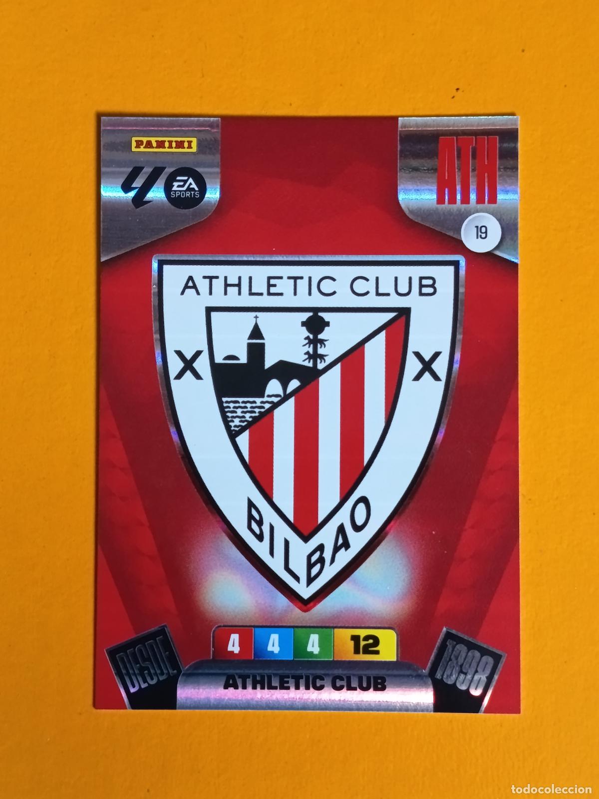 Coleccionismo deportivo: 19 ESCUDO ATHLETIC CLUB BILBAO. ADRENALYN XL 2025-26