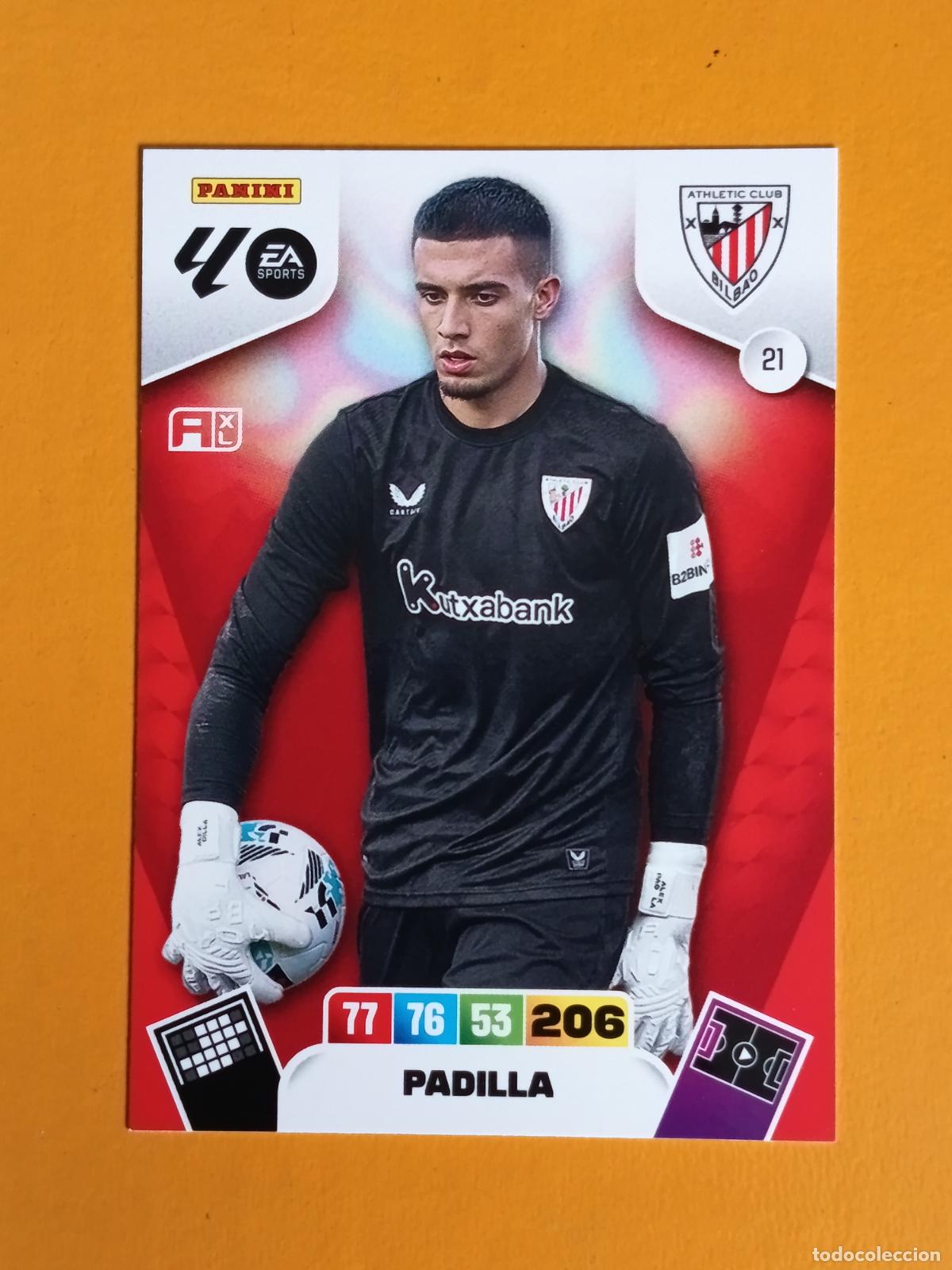 Coleccionismo deportivo: 21 PADILLA. ATHLETIC CLUB BILBAO. ADRENALYN XL 2025-26