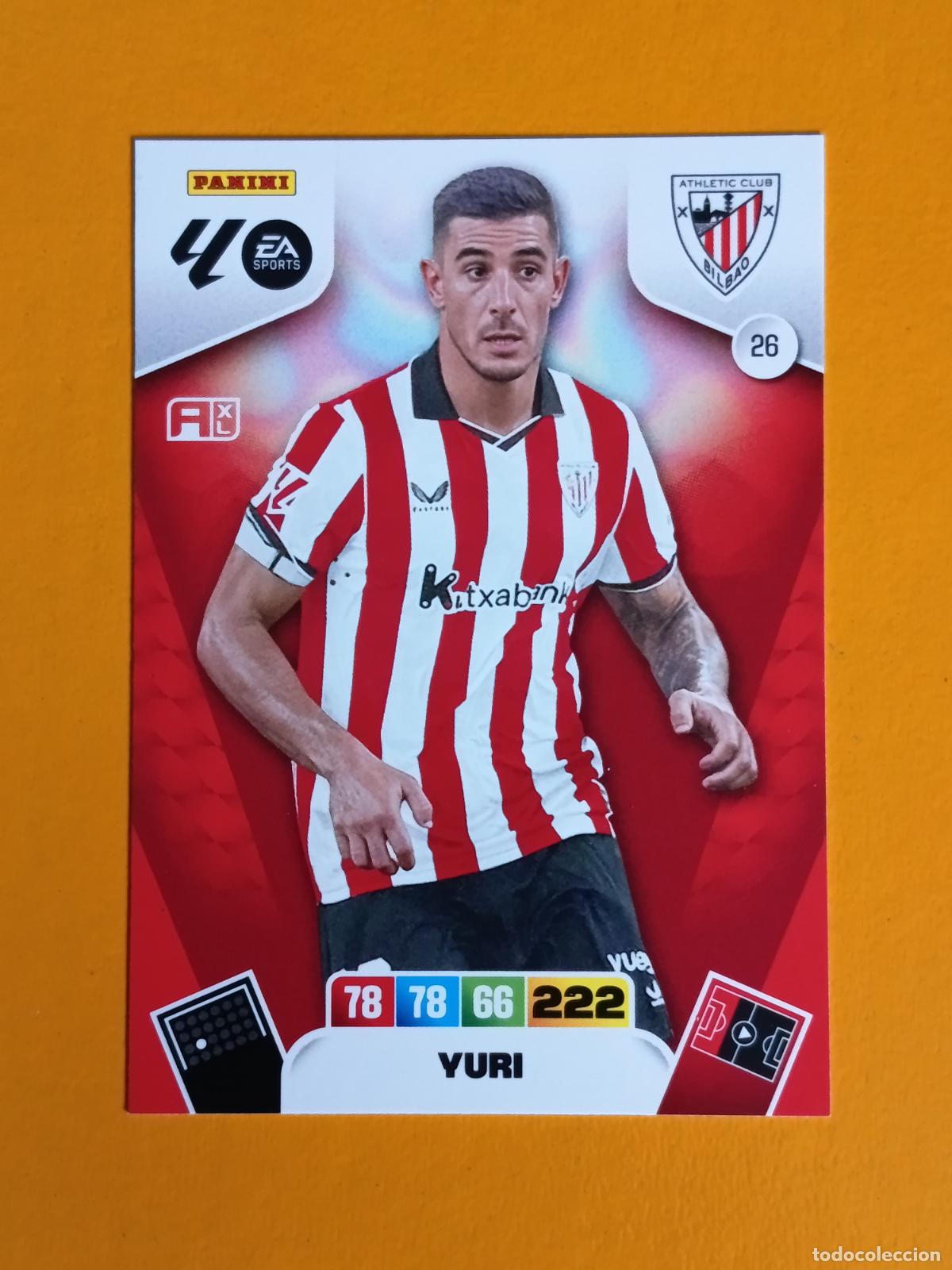 Coleccionismo deportivo: 26 YURI. ATHLETIC CLUB BILBAO. ADRENALYN XL 2025-26